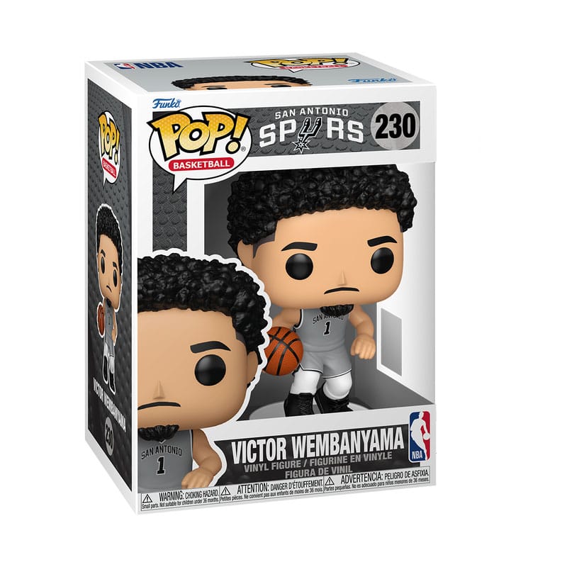NBA Legends POP! Sports Vinyl Figur Spurs- Victor Wembanyama (SE) 9 cm