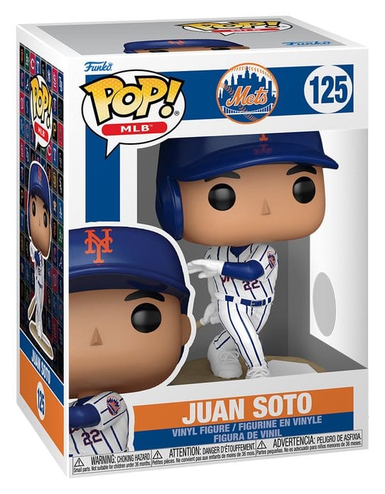 MLB POP! Vinyl Figur Mets - Juan Soto 9 cm 