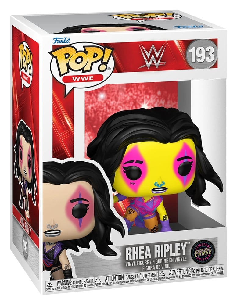WWE POP! Vinyl Figuren Rhea Ripley (WrestleMania XL) with Chase 9 cm Sortiment (6)