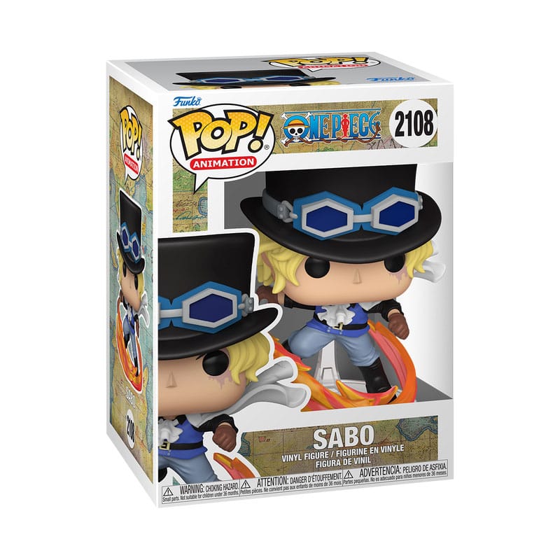 One Piece POP! Vinyl Animation Figur Sabo 9 cm 