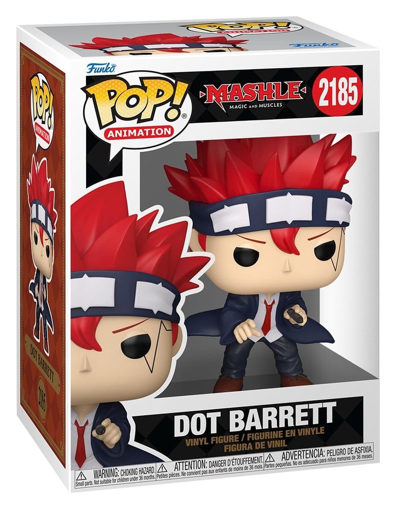 Mashle POP! Animation Vinyl Figuren Dot Barrett with Chase 9 cm Sortiment (6)