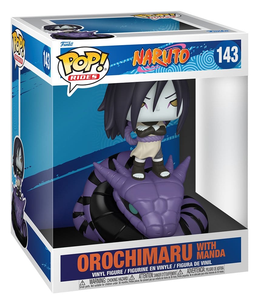 Naruto Classic POP! Rides Vinyl Figur Orochi + Manda 15 cm