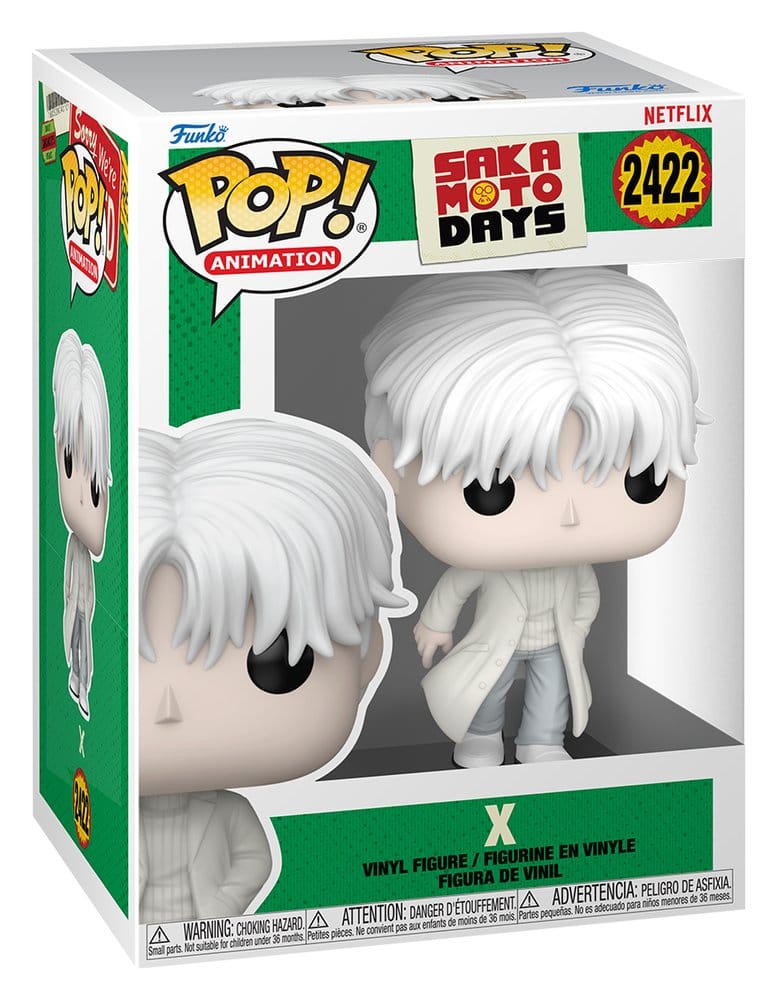 Sakamoto Days POP! Animation Vinyl Figur Kei "X" 9 cm