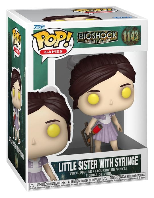 Bioshock POP! Games Vinyl Figur Little Sister w/Syringe 9 cm