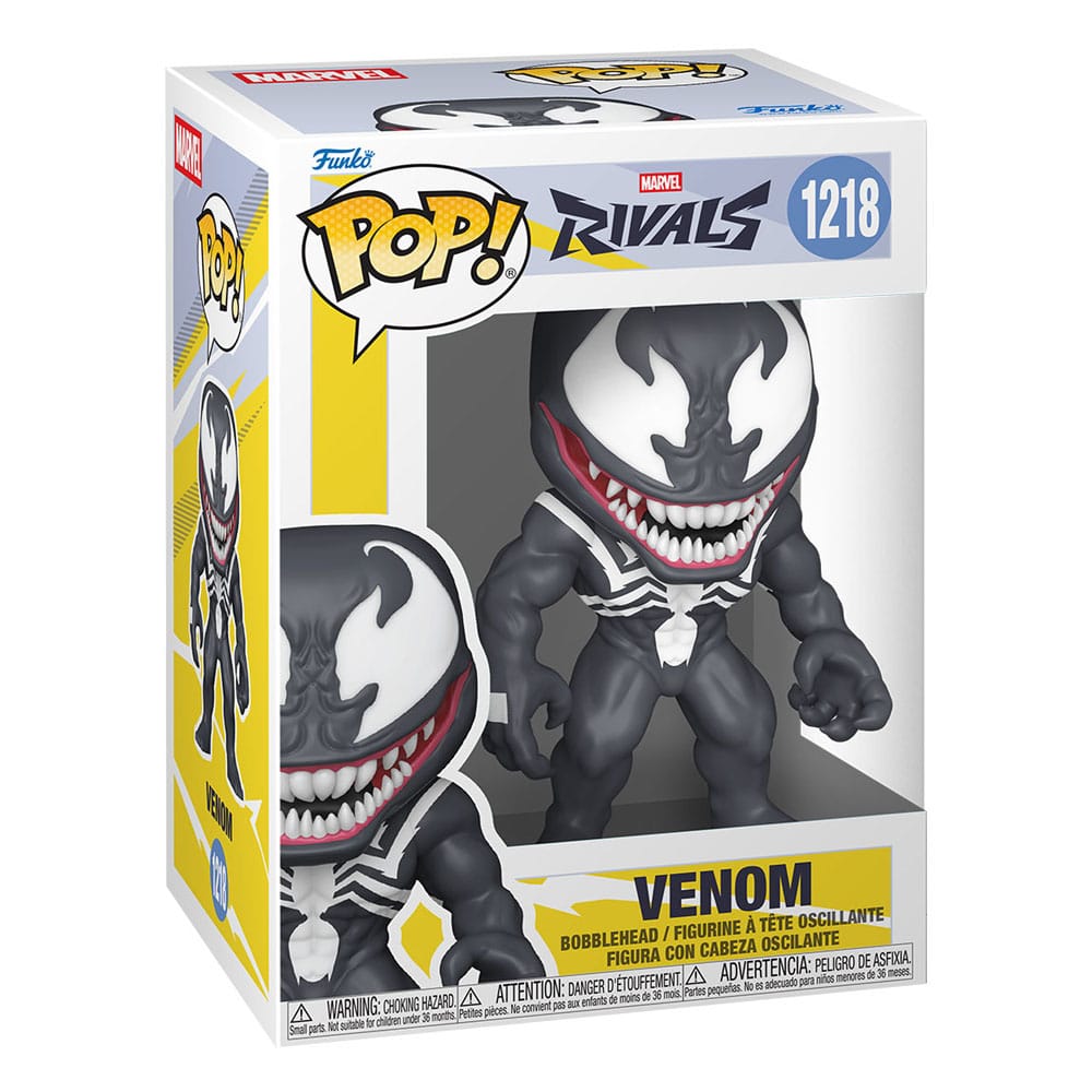 Marvel Rivals POP! Games Vinyl Figuren Venom with Chase 9 cm Sortiment (6)