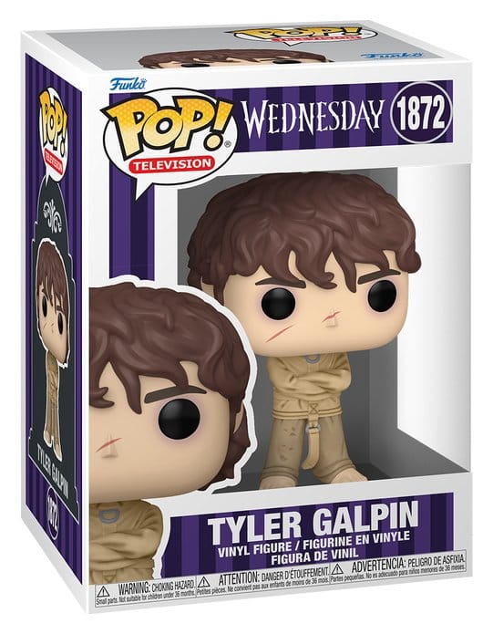 Wednesday POP! TV Vinyl Figur Tyler Galpin 9 cm