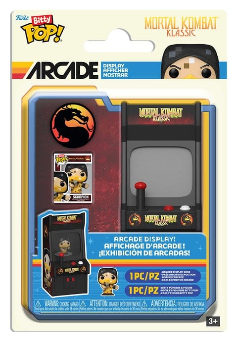 Mortal Kombat Bitty POP! Arcade Claw Vinyl Figur 