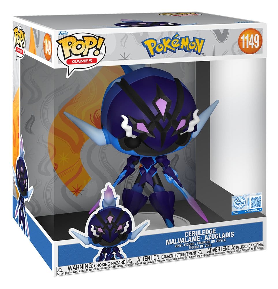 Pokémon Super Sized Jumbo POP! Vinyl Figur Ceruledge 25 cm 