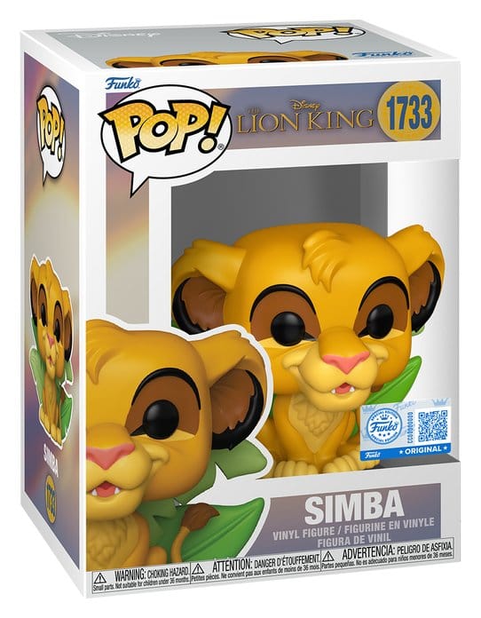 Der König der Löwen POP! Disney Vinyl Figur Simba 9 cm