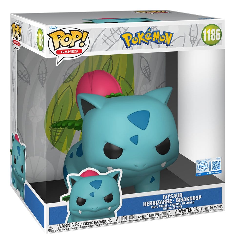 Pokémon Super Sized Jumbo POP! Vinyl Figur Bisaknosp 25 cm 