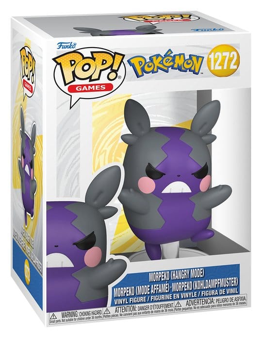 Pokémon POP! Games Vinyl Figur Morpeko(Hangry) 9 cm