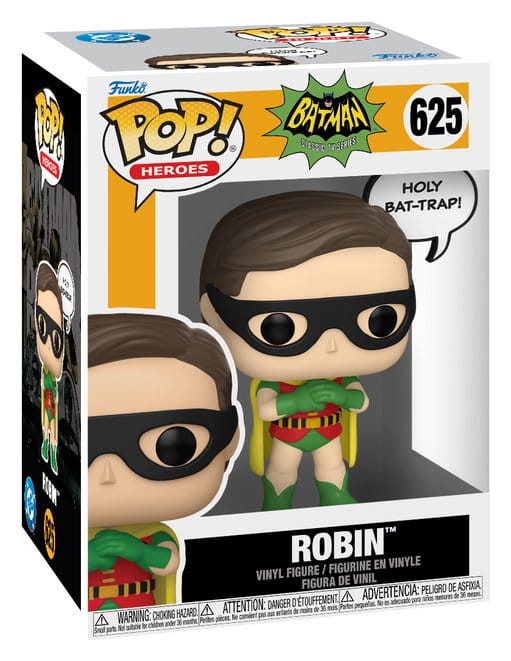Batman 66 POP! Vinyl Figur Robin 9 cm