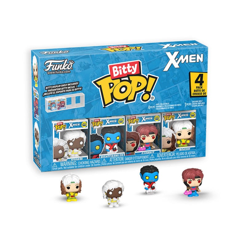 X-Men Bitty POP! Vinyl Figuren 4er-Pack Gambit 2,5 cm