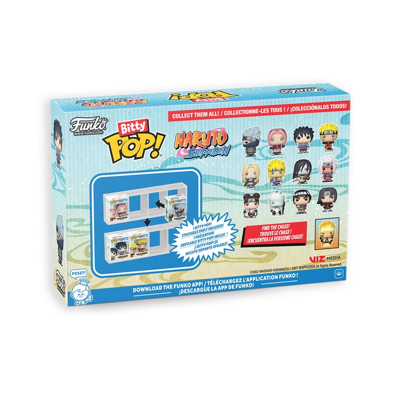 Naruto Shippuden Bitty POP! Vinyl Figuren 4er-Pack Battles 2,5 cm