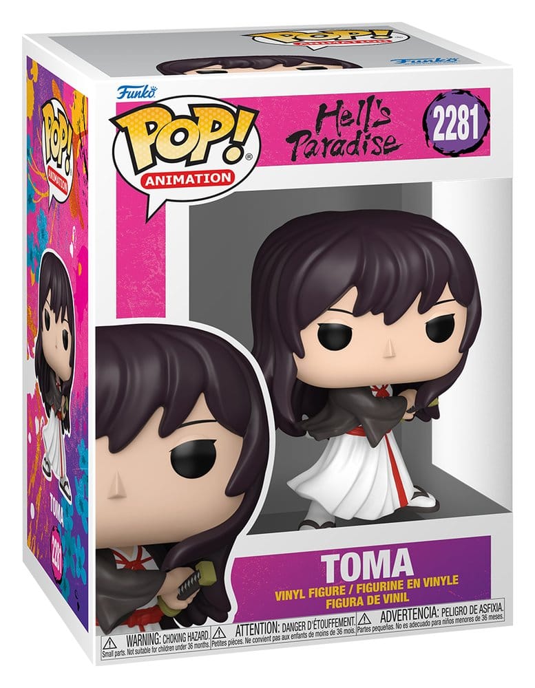 Hell's Paradise: Jigokuraku POP! Animation Vinyl Figur Toma 9 cm