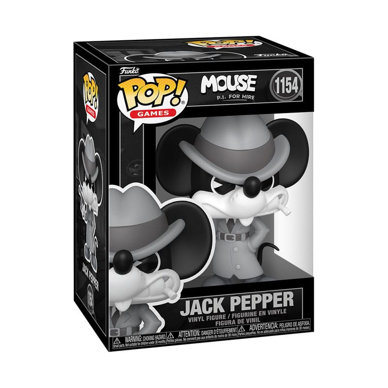Mouse: P.I. for Hire POP! Games Vinyl Figur Jack Pepper 9 cm