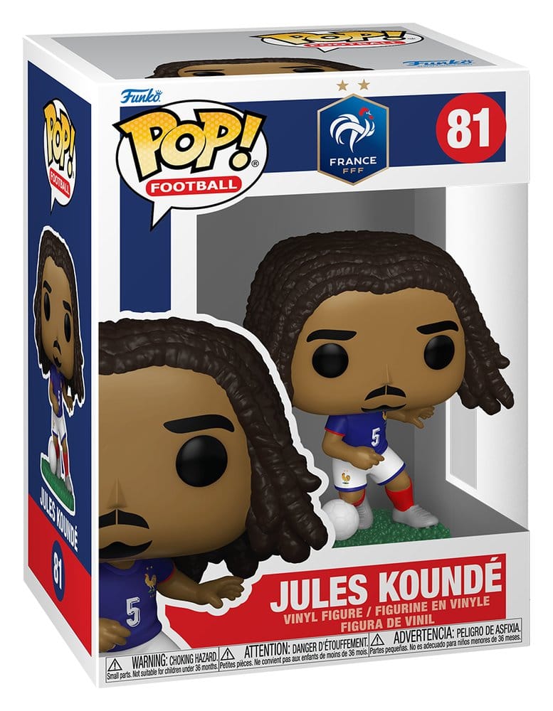 EFL POP! Football Vinyl Figur France- Jules Kounde 9 cm