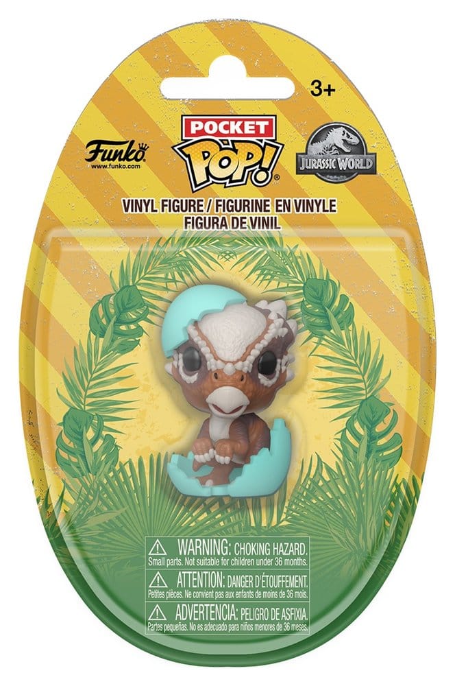 Jurassic World Pocket POP! Egg Vinyl Figuren 2 cm Display (16)