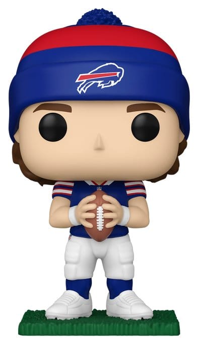 NFL POP! Vinyl Figur : Bills- Josh Allen (Beanie) 9 cm
