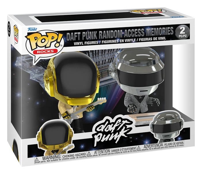 Daft Punk POP! Vinyl Figuren 2er-Pack LYtoD (GL) 9 cm
