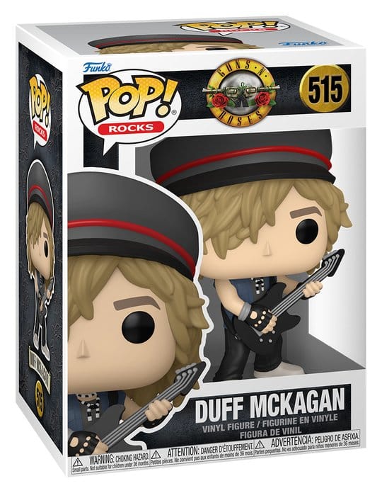Guns N`Roses POP! Rocks Vinyl Figur – Duff McKagan (1985) 9 cm