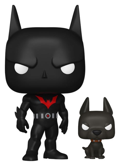 Batman Beyond: Return of the Joker POP! Heroes Vinyl Figur Batman w/Ace 9 cm 