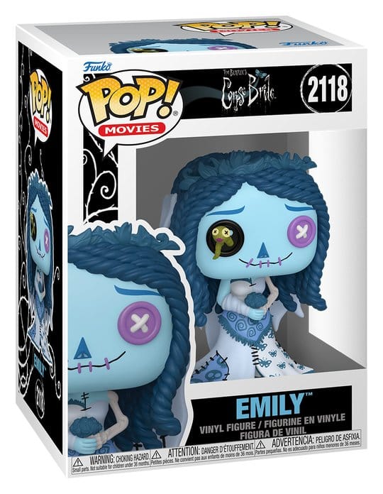 Corpse Bride POP! Movies Vinyl Figur Patchwork: Corpse Bride 9 cm