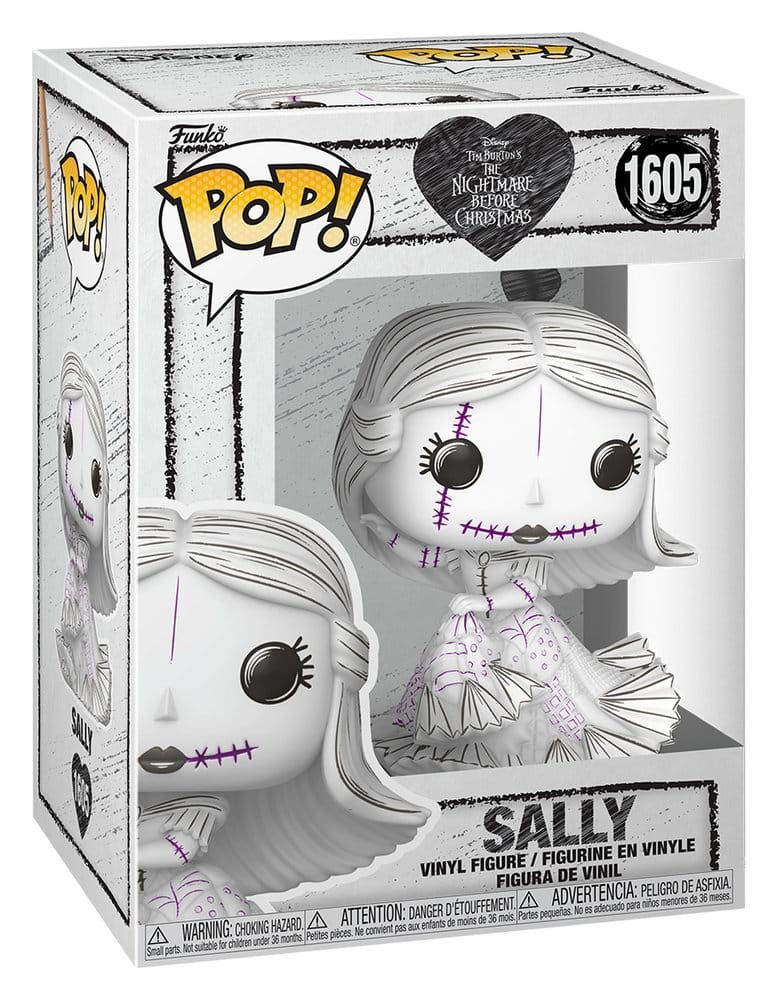 Nightmare before Christmas POP! Disney Vinyl Figur Valentine's Day 2027 Sally(Sketched) 9 cm