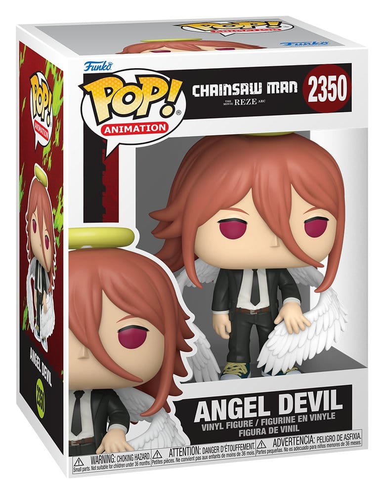 Chainsaw Man - The Movie: Reze Arc POP! Animation Vinyl Figur Angel Devil 9 cm