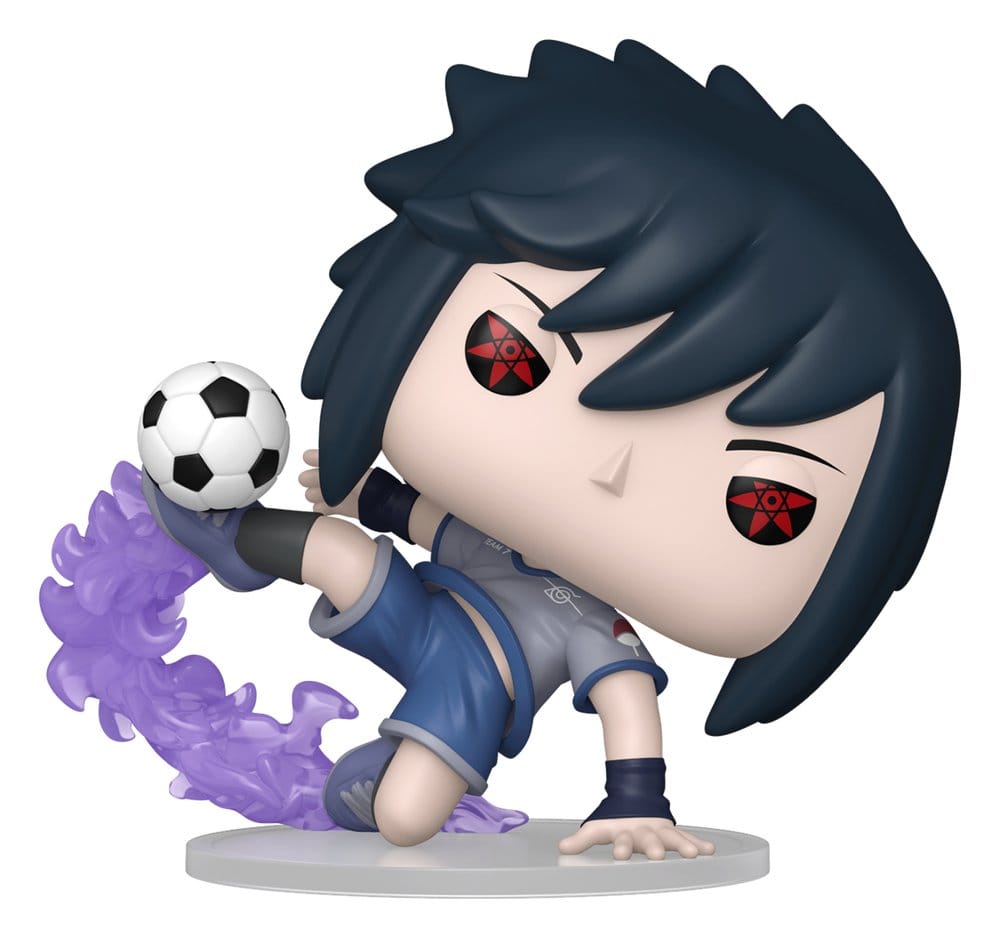 Naruto Soccer POP! Football Vinyl Figur Sasuke 9 cm