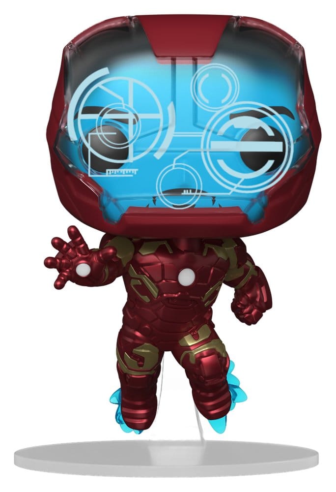 Marvel POP! Comics Vinyl Figur Iron Man 9 cm
