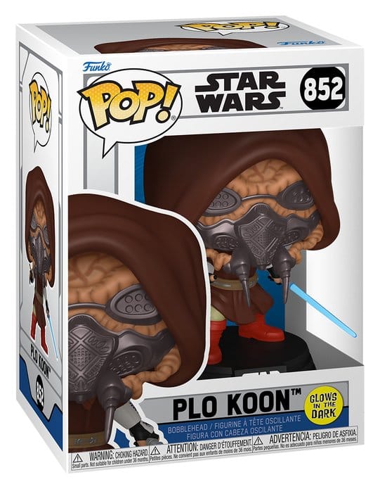 Star Wars Animation POP! Vinyl Figur Plo Koon (GW) 9 cm