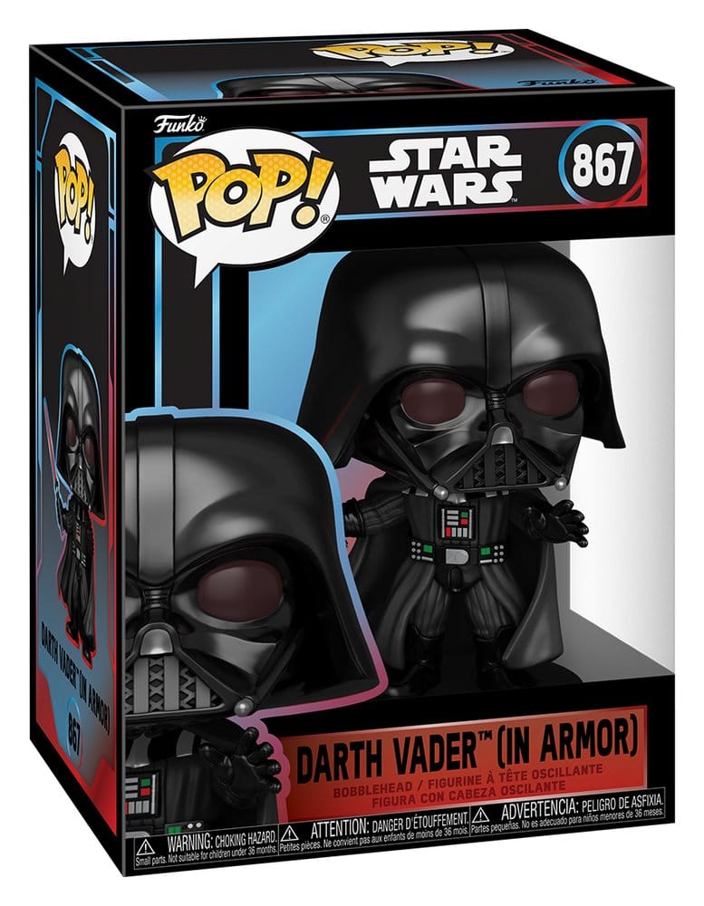 Star Wars POP! Vinyl Wackelkopf-Figur Darth Vader (In Armor) 11 cm