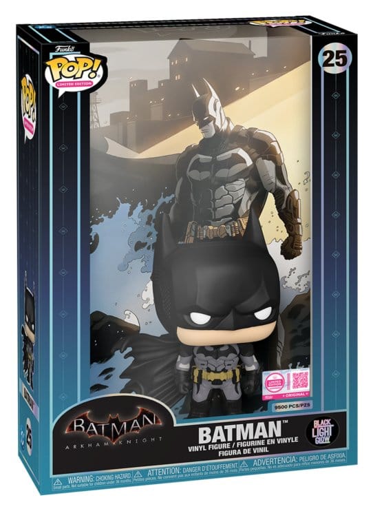DC Comics POP! Comic Covers Vinyl Figur Arkham(UV) 9 cm