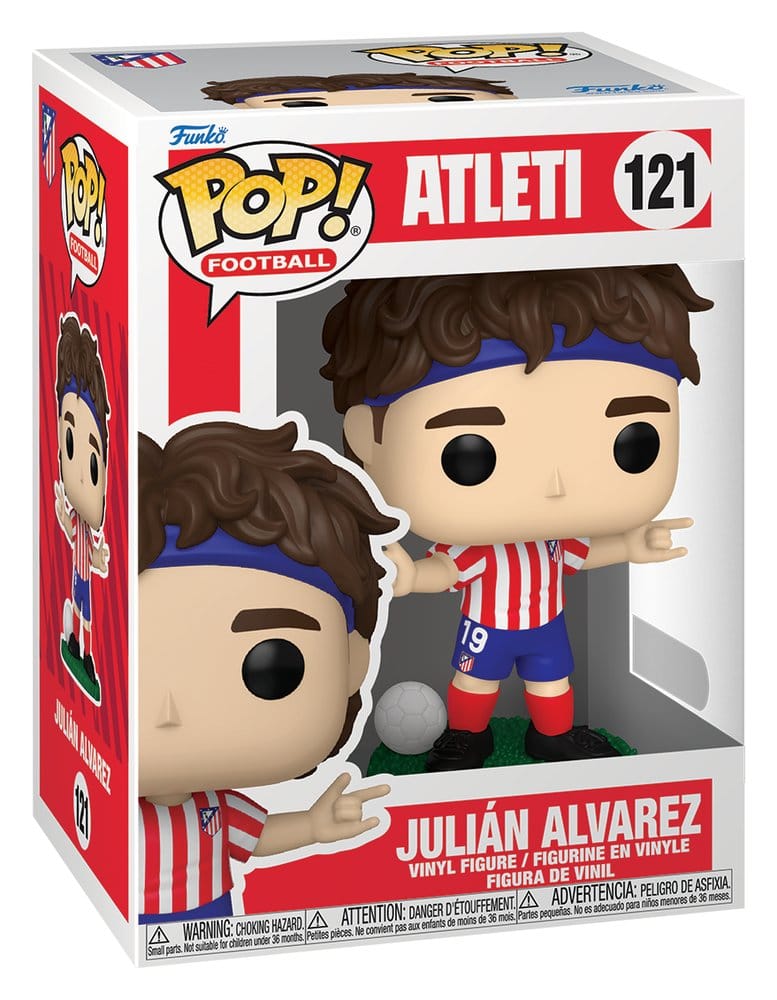 EFL POP! MLS Vinyl Figur Atletico Madrid - Julian Alvarez 9 cm