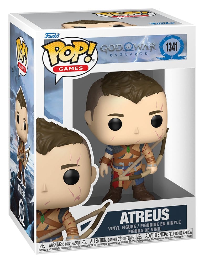 God of War Ragnarök POP! Games Vinyl Figur Atreus 9 cm 