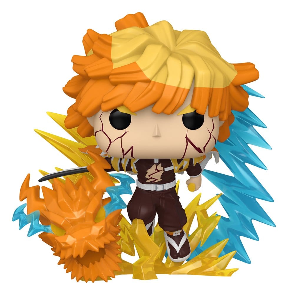 Demon Slayer: Kimetsu no Yaiba POP! Premium Vinyl Figur Zenitsu with Chase (Glow) 9 cm Sortiment (3) 