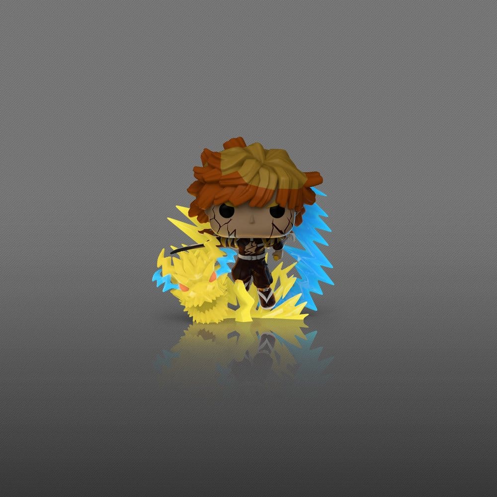 Demon Slayer: Kimetsu no Yaiba POP! Premium Vinyl Figur Zenitsu with Chase (Glow) 9 cm Sortiment (3) 