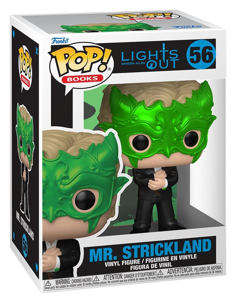 Into the Darkness POP! Books Vinyl Figuren Mr. Strickland 9 cm