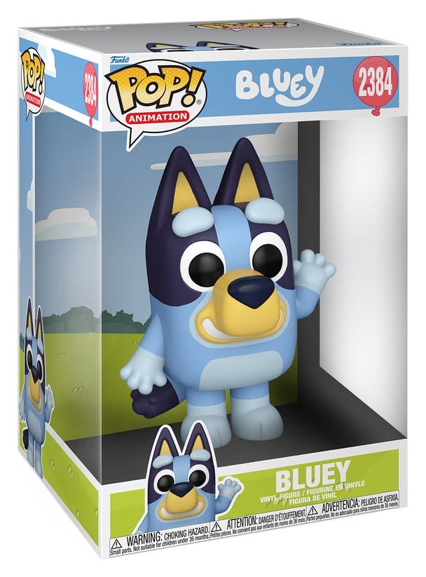 Bluey Super Sized Jumbo POP! Vinyl Figur Bluey 25 cm 