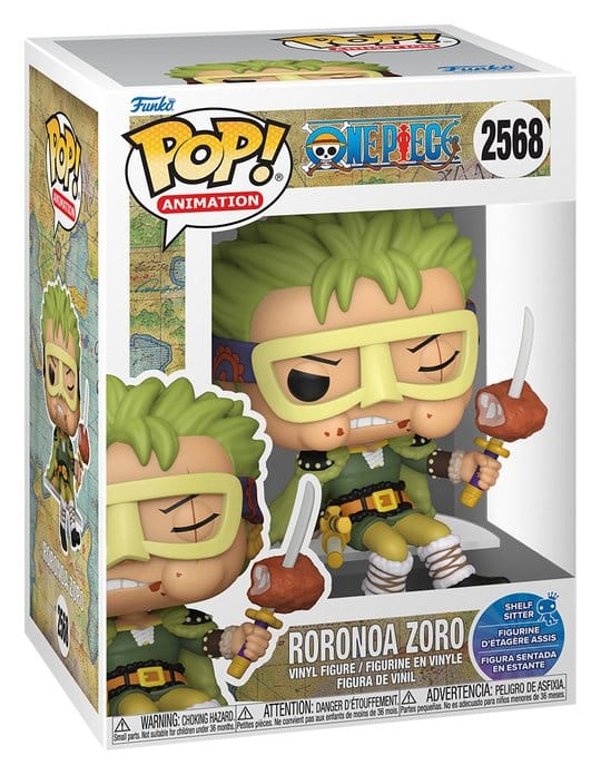 One Piece POP! Vinyl Animation Figur Zoro 9 cm 
