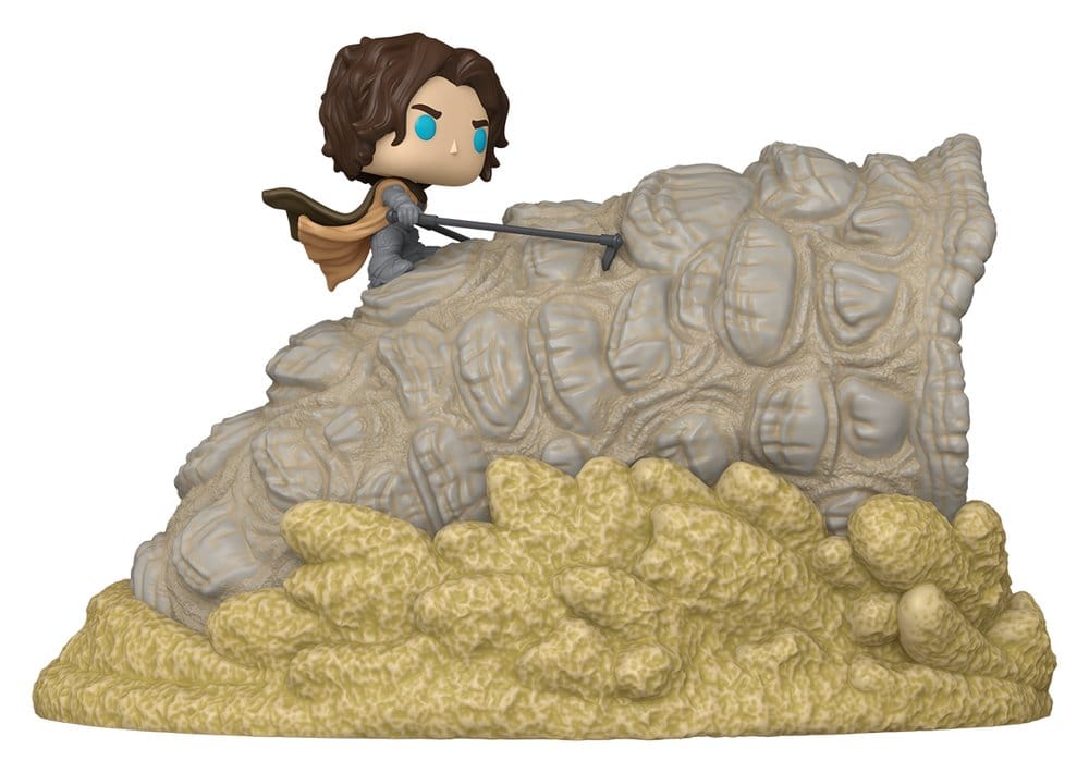 Dune: Part Three POP! Moment Vinyl Figuren Paul Atreides with Sandworm 9 cm