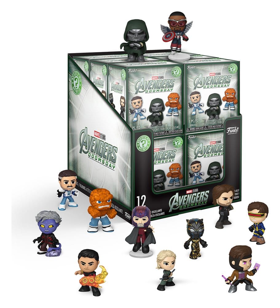 Avengers: Doomsday Mystery Minis Minifiguren 5 cm Display (12)