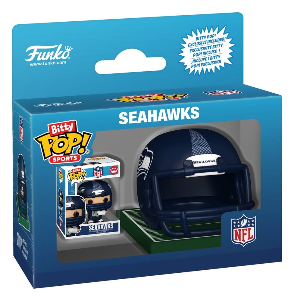 NFL Bitty POP! Helmets Vinyl Figuren NFC Series 1 Sortiment (12)