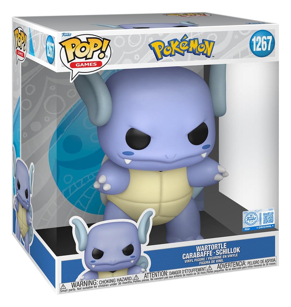 Pokemon Super Sized Jumbo POP! Vinyl Figur Wartortle 25 cm 