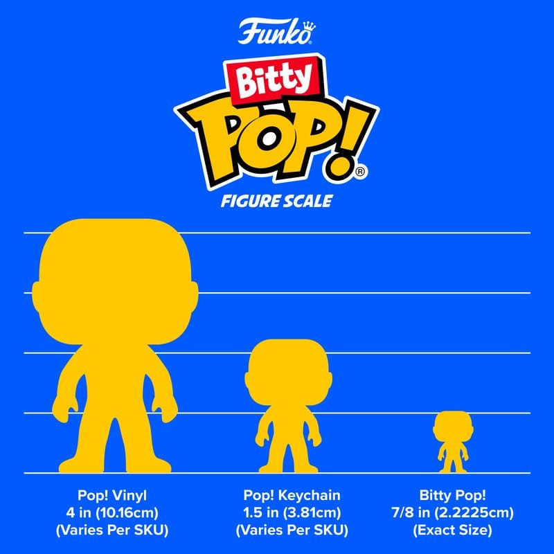 Die Simpsons Bitty POP! Towns Vinyl Figuren 3er-Pack Springfield