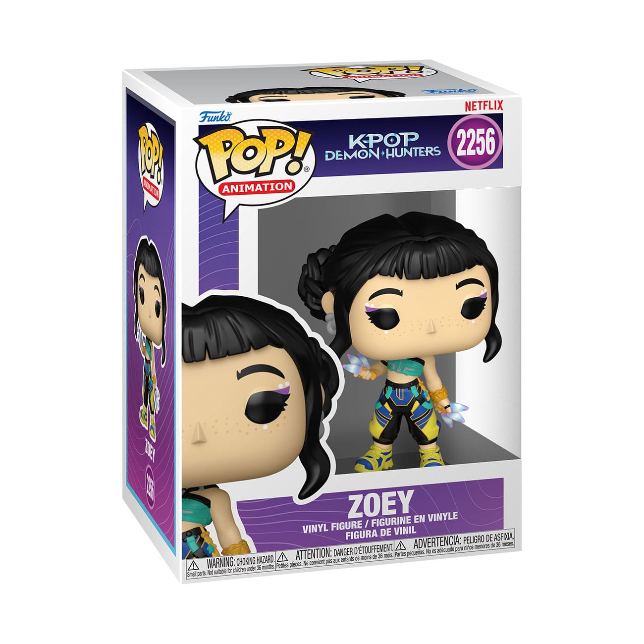KPop Demon Hunters POP! Animation Vinyl Figur Zoey 9 cm