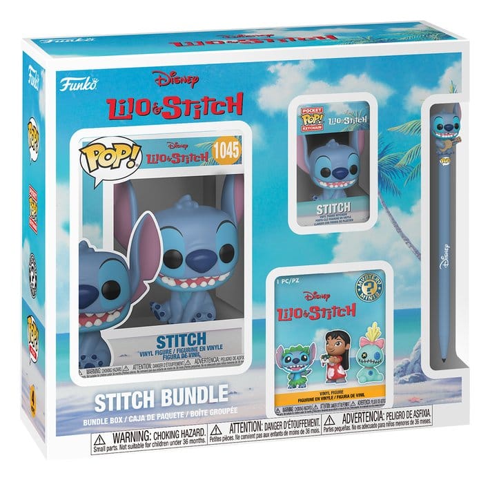 Lilo & Stitch POP! Vinyl Figuren 4er-Pack Stitch Bundle 9 cm