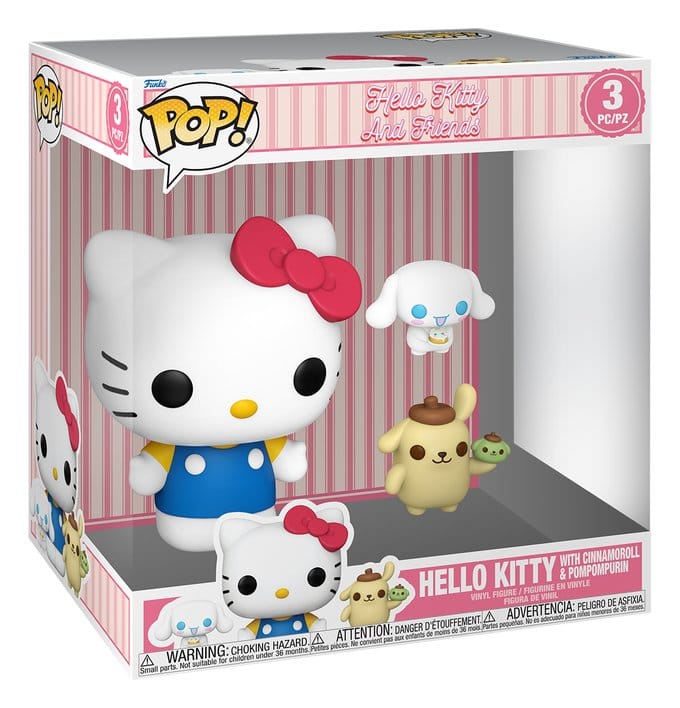 Hello Kitty Super Sized Jumbo POP! Vinyl Figuren 3er-Pack Bundle 25 cm