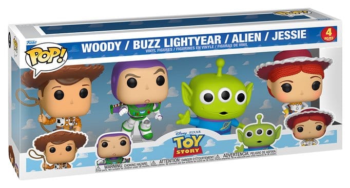 Toy Story POP! Disney Vinyl Figuren 4-Pack Black Friday Bundle 9 cm 